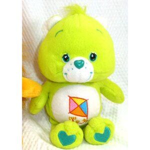 VTG 2003 Care Bears Collectors Edition Do Your Best Kite Belly Embordered